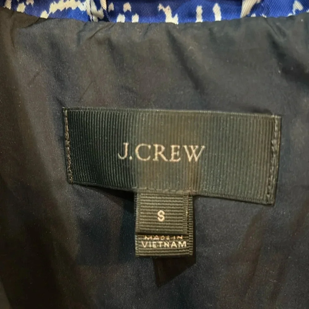 J. Crew Fair Isle Vest Excursion Women's Sz S Cabincore Preppy Nordic